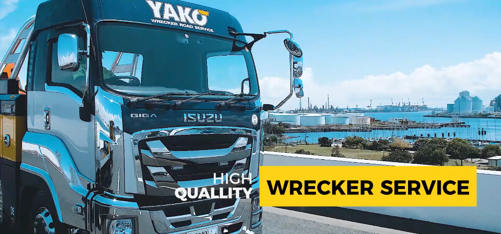 YAKŌ レッカー車 HIGH QUALITY WRECKER SERVICE